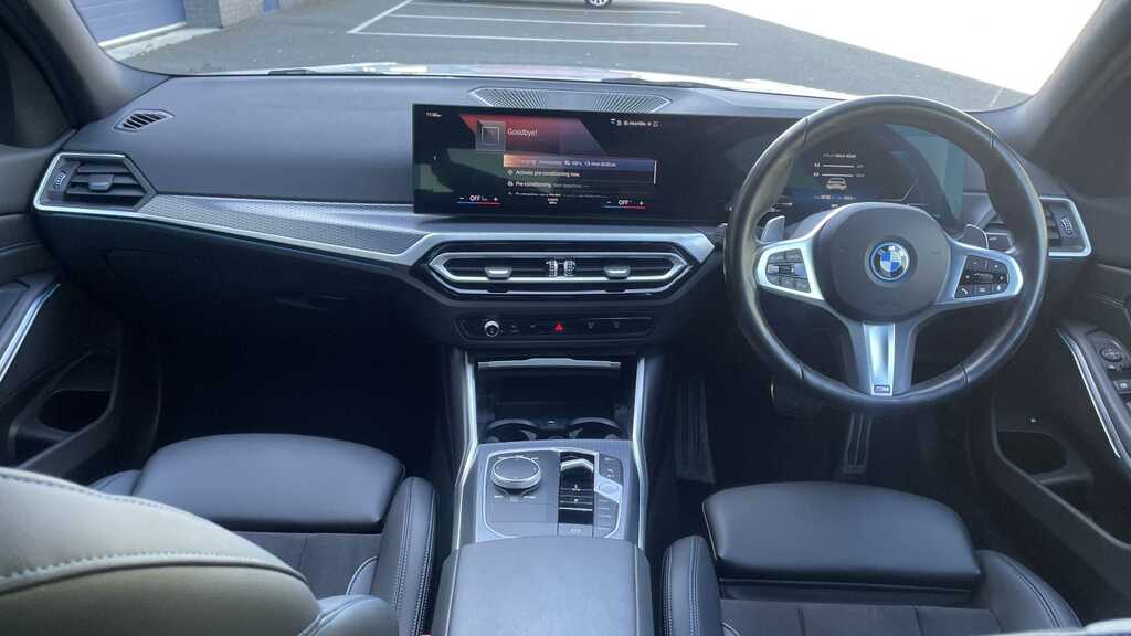 BMW 3 Series 330E M Sport Step 2023 YJ73CLP White #4