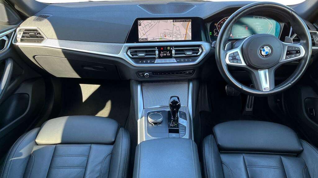 BMW 4 Series 420I M Sport Step 2023 YB72VSZ White #5