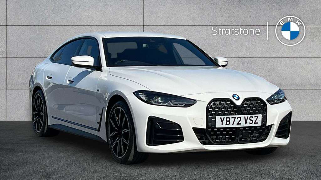 BMW 4 Series 420I M Sport Step 2023 White