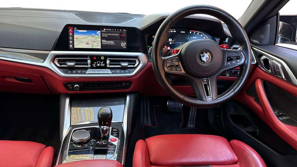 BMW M4 Competition Step 2022 AV72JVF White #6