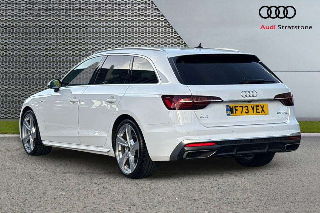 Audi A4 40 Tfsi 204 S Line S Tronic 2023 WF73YEX White #3