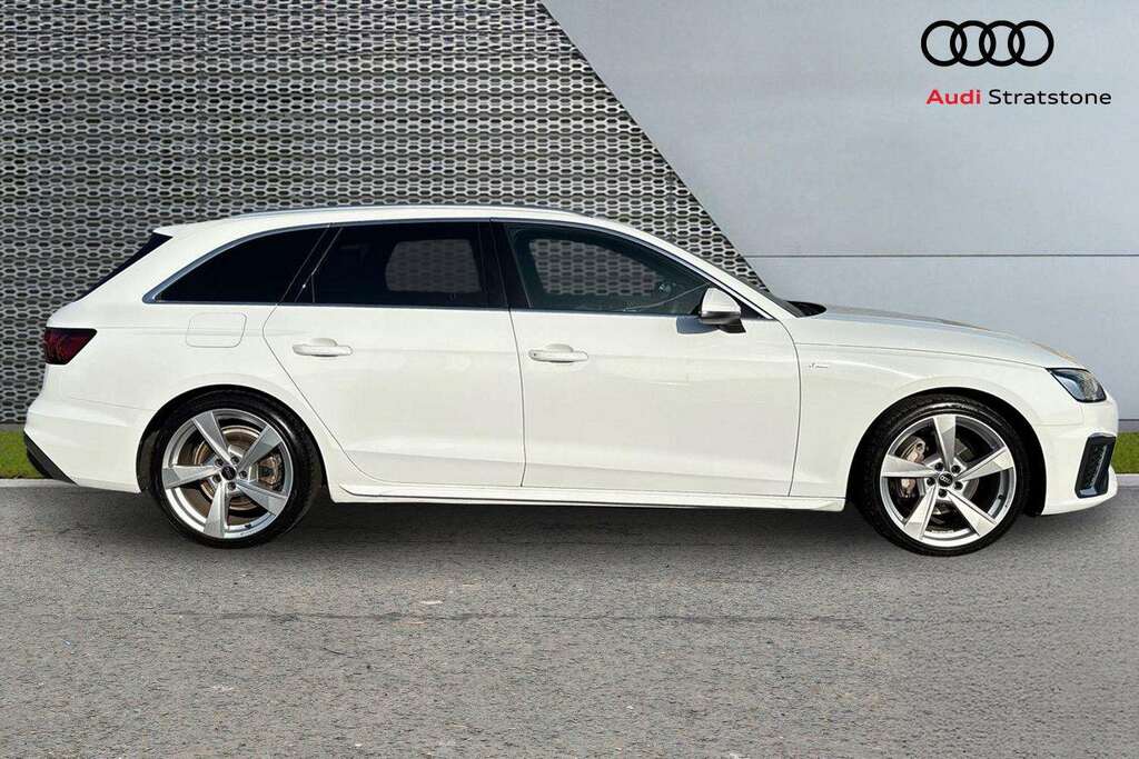 Audi A4 40 Tfsi 204 S Line S Tronic 2023 WF73YEX White #4