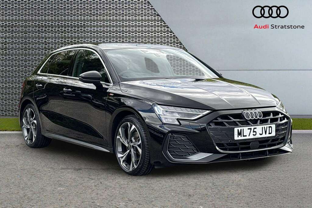 Audi A3 1.5 Tfsi 150 S Line S Tronic 2025 ML75JVD Black