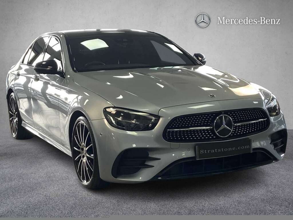Mercedes-Benz E Class E220d 200 Amg Line Night Ed Prem 9G-tronic 20 Silver