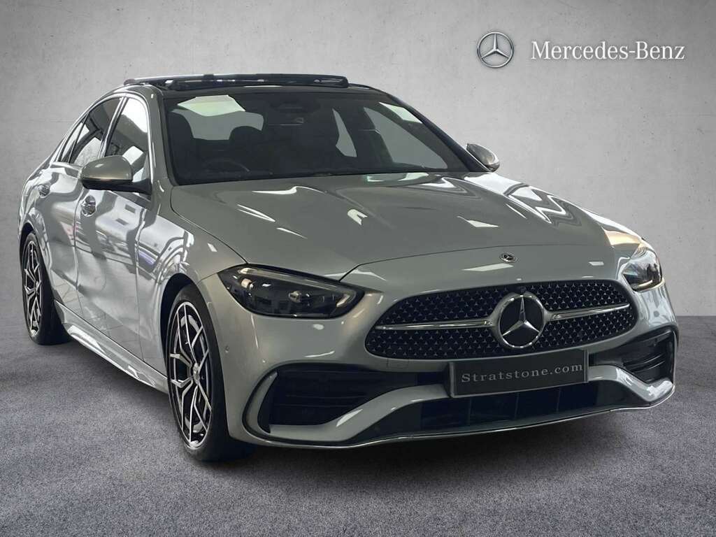 Mercedes-Benz C Class C300d Amg Line Premium Plus 9G-tronic 2023 Silver