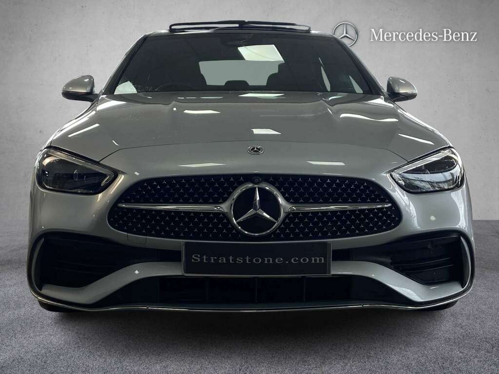 Mercedes-Benz C Class C300d Amg Line Premium Plus 9G-tronic 2023 KM73HSK Silver #2