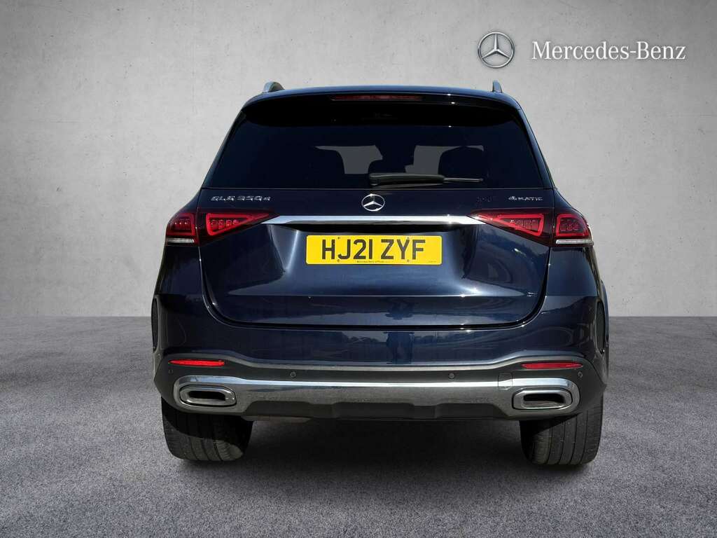 Mercedes-Benz GLE Class 350D 4Matic Amg Line Prem 9G-tron 7 St 202 HJ21ZYF Blue #6