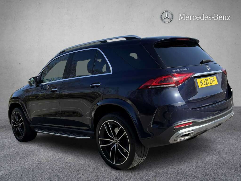 Mercedes-Benz GLE Class 350D 4Matic Amg Line Prem 9G-tron 7 St 202 HJ21ZYF Blue #2