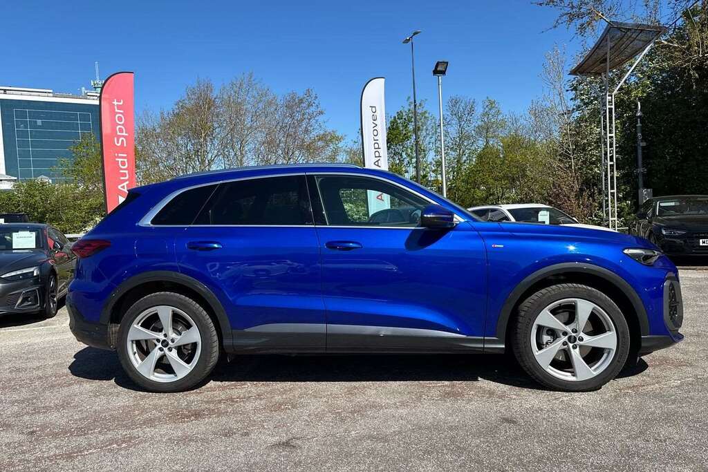 Audi Q5 2.0 Tfsi Quattro S Line S Tronic 2025 MM75NCY Blue #4