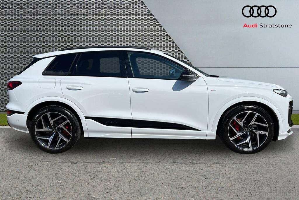 Audi Q6 E-Tron 285Kw Quattro 100Kwh Edition 1 2025 GF75VBU White #4