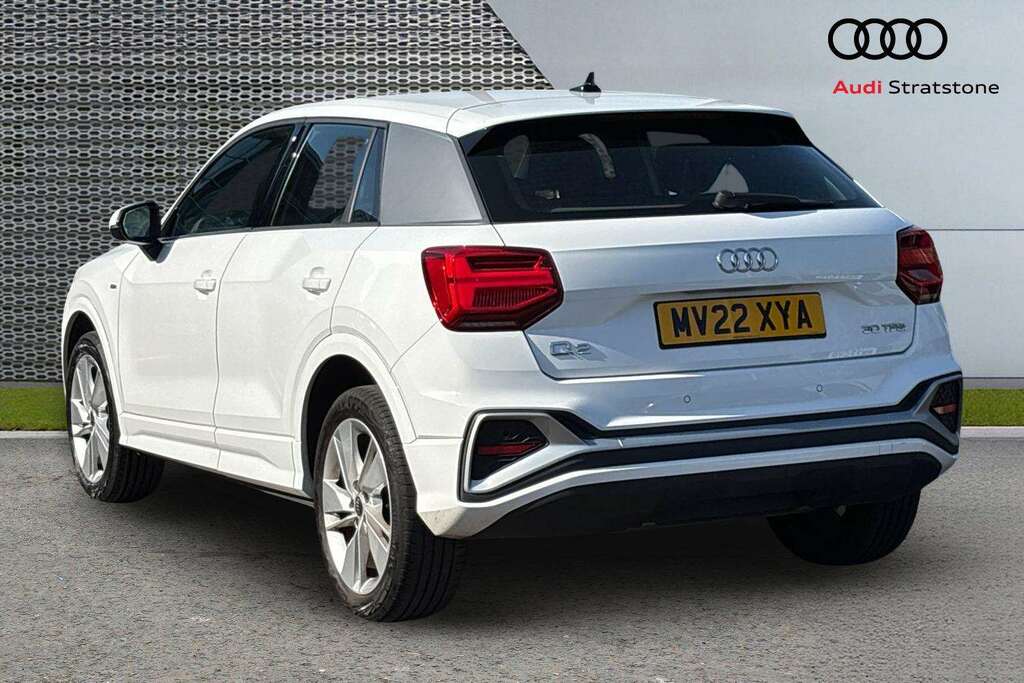 Audi Q2 30 Tfsi S Line 2022 MV22XYA White #3