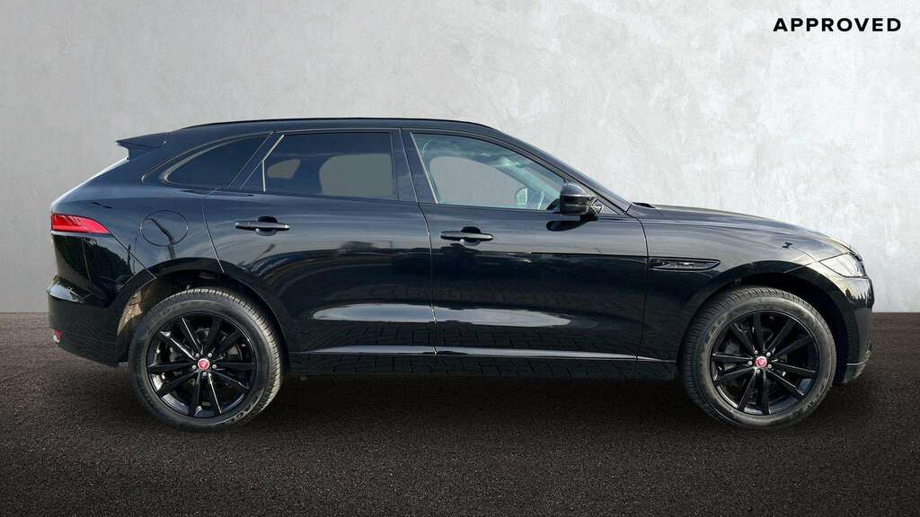 Jaguar F-Pace 2.0D 180 Chequered Flag Awd 2019 SJ69FBA Black #5