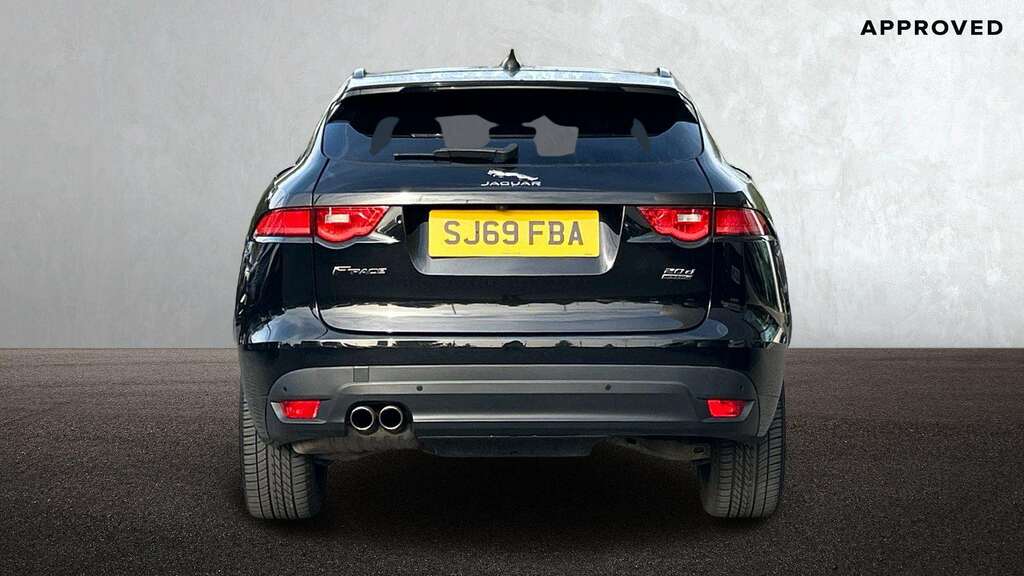 Jaguar F-Pace 2.0D 180 Chequered Flag Awd 2019 SJ69FBA Black #6
