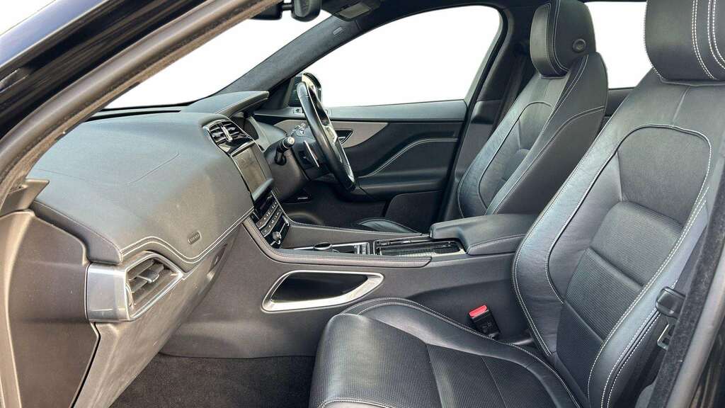 Jaguar F-Pace 2.0D 180 Chequered Flag Awd 2019 SJ69FBA Black #3