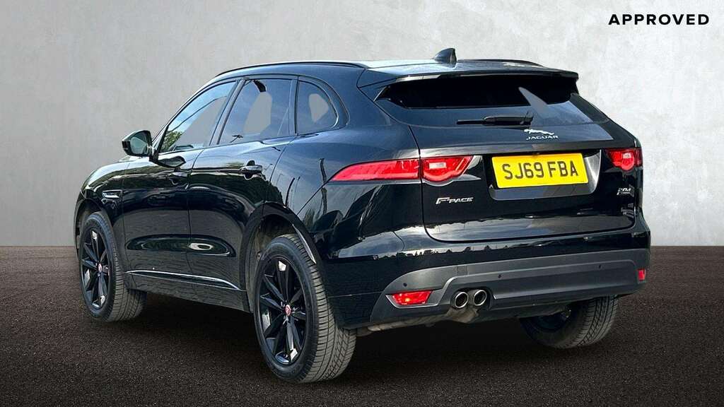 Jaguar F-Pace 2.0D 180 Chequered Flag Awd 2019 SJ69FBA Black #2