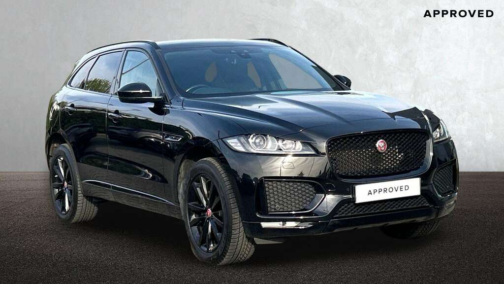 Jaguar F-Pace 2.0D 180 Chequered Flag Awd 2019 Black