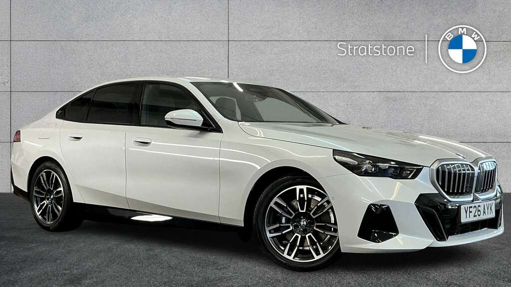 BMW 5 Series 530E M Sport 2026 White