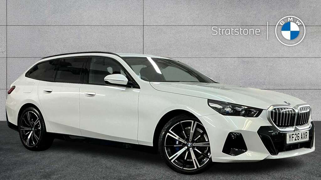 BMW 5 Series 530E M Sport 2026 White