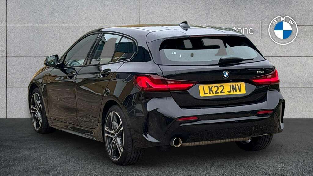 BMW 1 Series 118I 136 M Sport Step Lcp 2022 LK22JNV Black #2