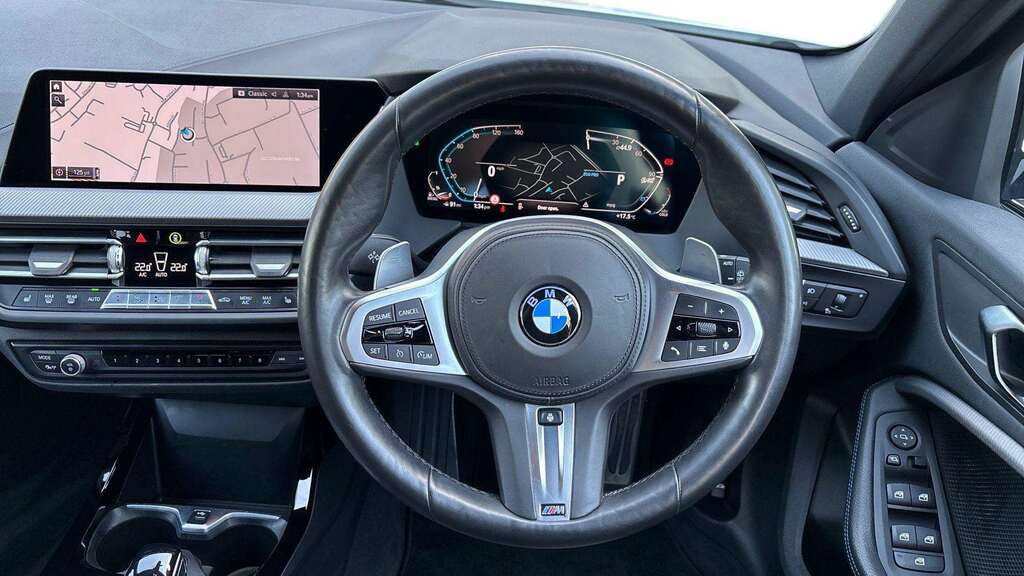 BMW 1 Series 118D M Sport Step 2021 YR71BNY White #6