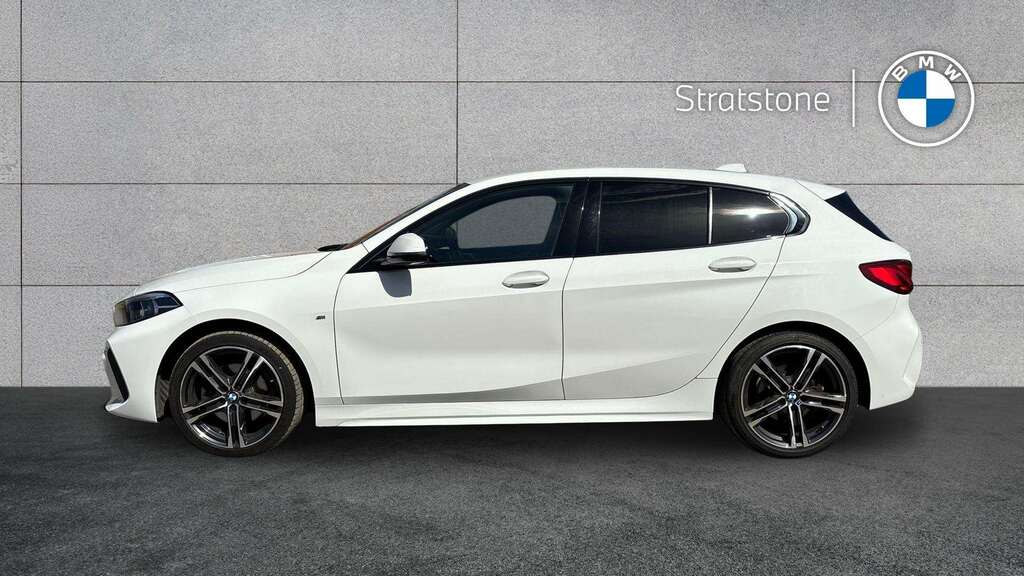 BMW 1 Series 118D M Sport Step 2021 YR71BNY White #4