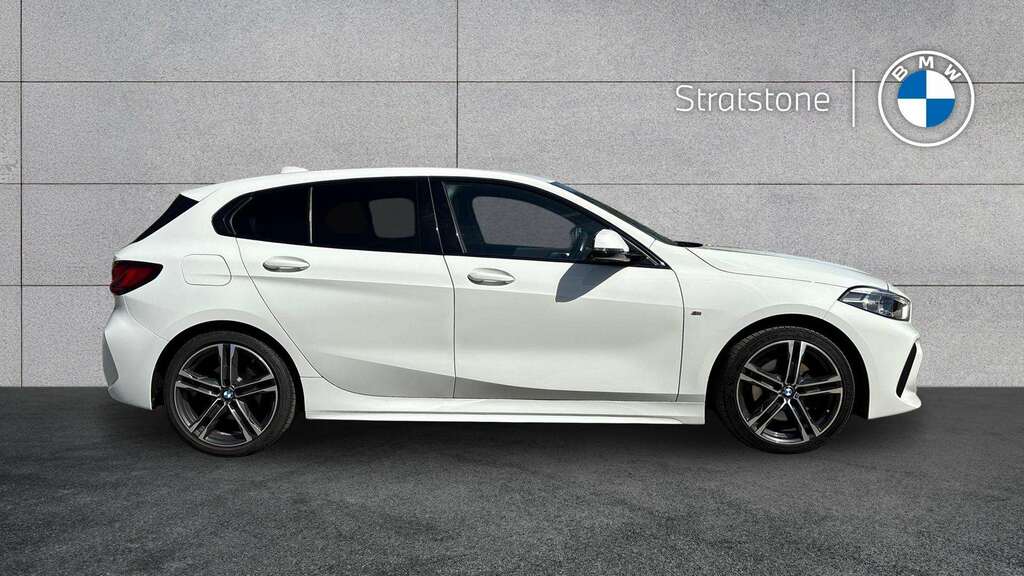 BMW 1 Series 118D M Sport Step 2021 YR71BNY White #3