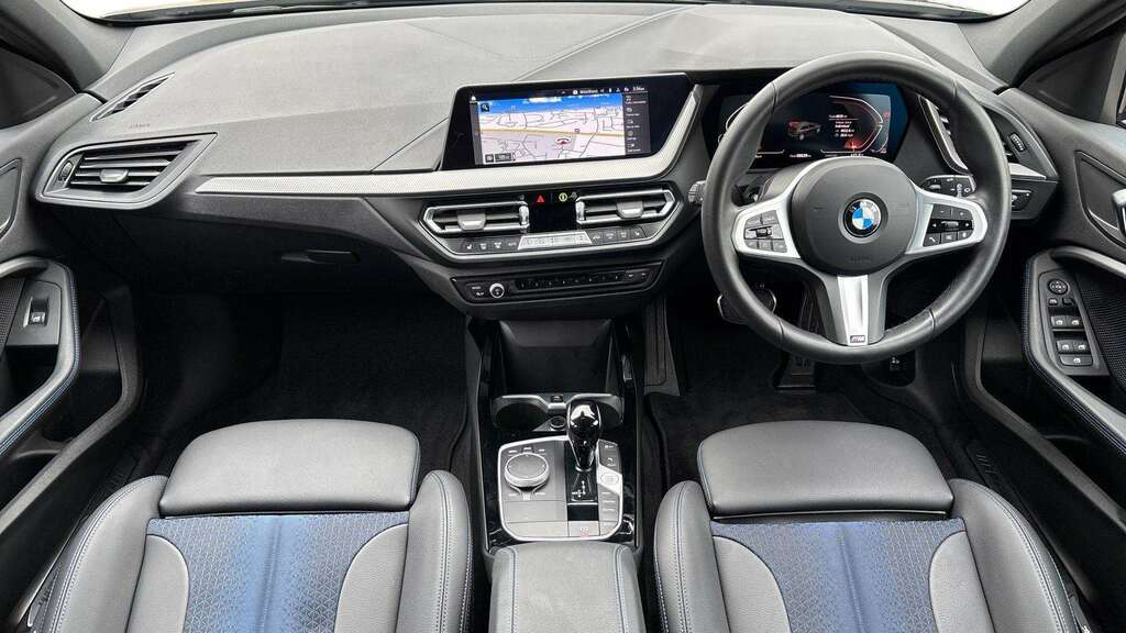 BMW 1 Series 118I 136 M Sport Step Lcp 2024 GD24ZFE Black #5