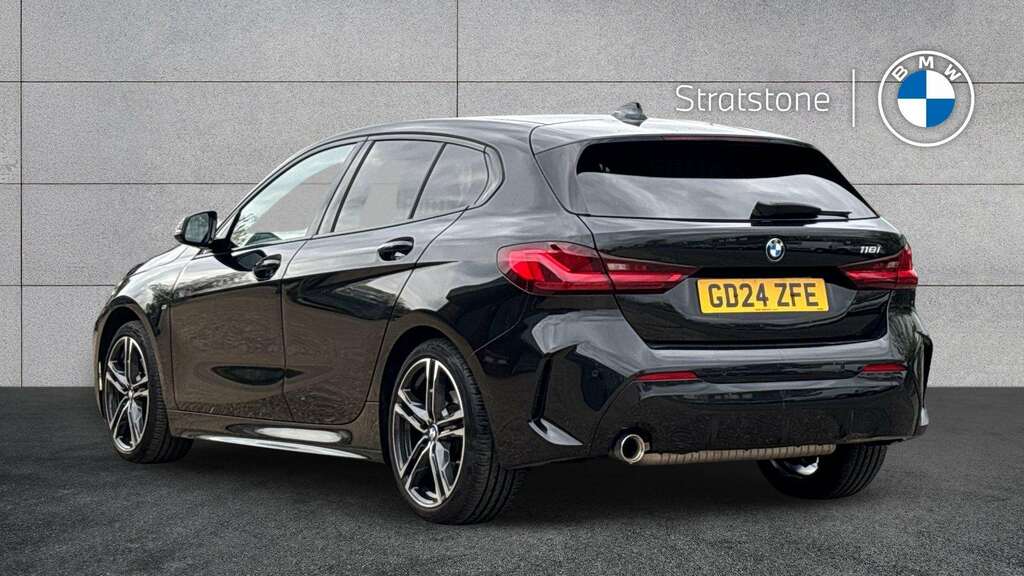 BMW 1 Series 118I 136 M Sport Step Lcp 2024 GD24ZFE Black #2