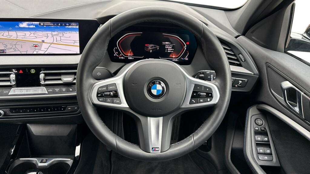 BMW 1 Series 118I 136 M Sport Step Lcp 2024 GD24ZFE Black #6