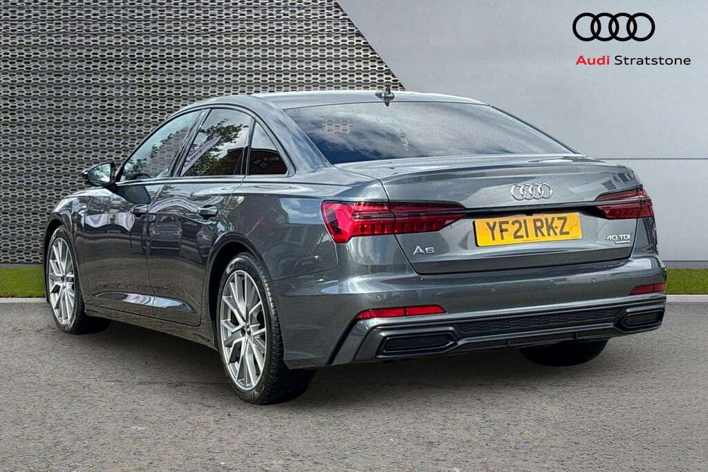 Audi A6 40 Tdi Quattro Black Edition S Tronic 2021 YF21RKZ Grey #3
