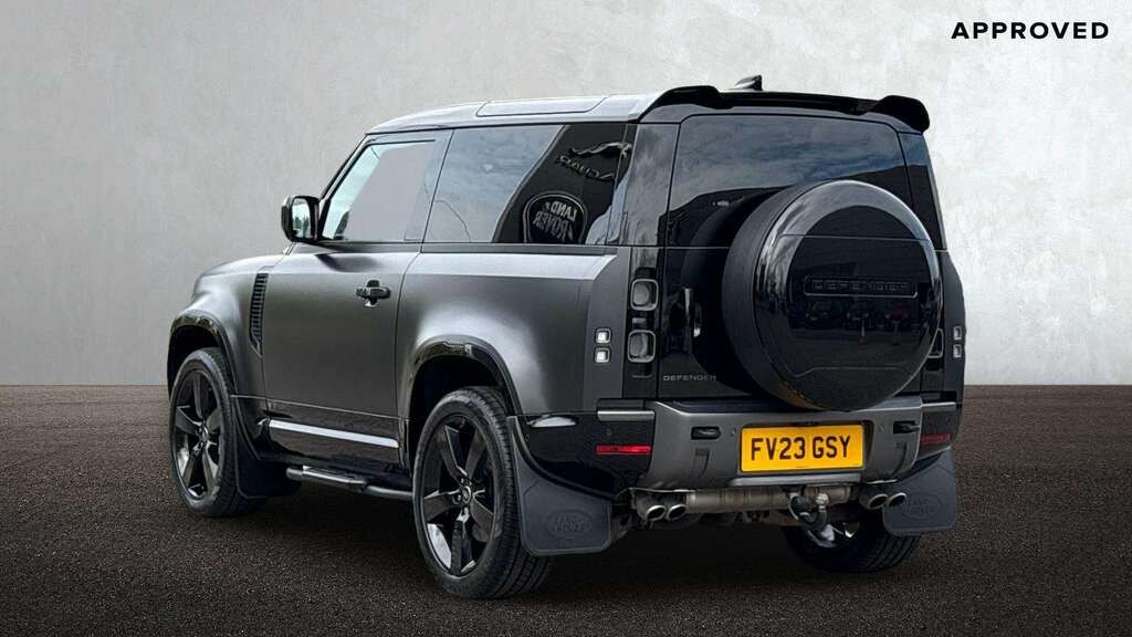 Land Rover Defender 90 5.0 P525 V8 Carpathian Edition 90 2023 FV23GSY Grey #2