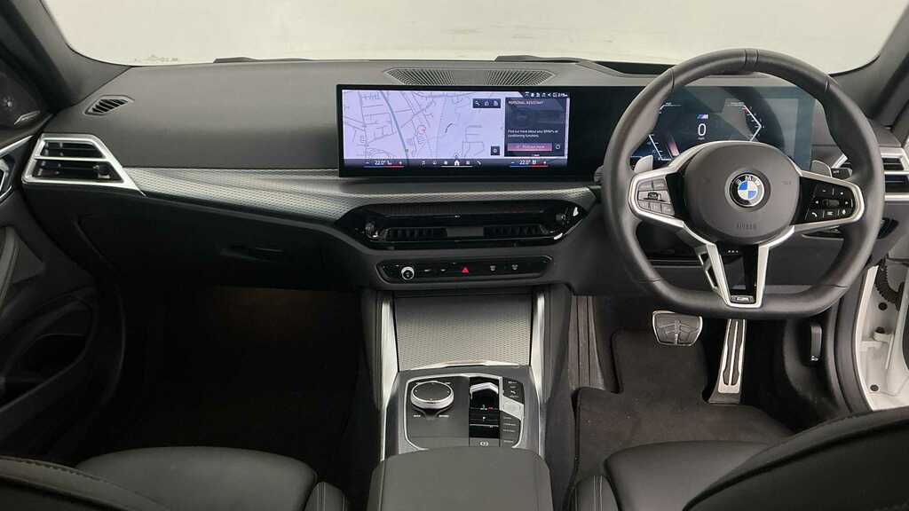 BMW 4 Series 420I M Sport Step 2025 OV25CWZ White #3