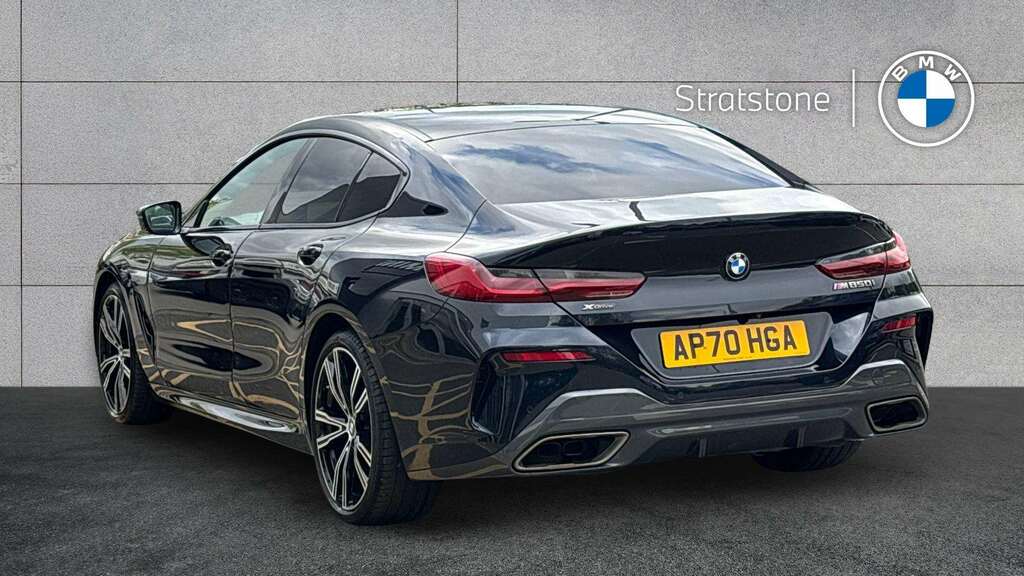 BMW 8 Series M850i Xdrive 2020 Black #2