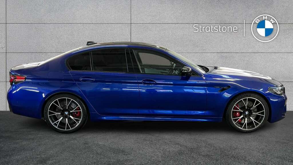 BMW M5 Competition Dct 2022 DV22JXE Blue #3