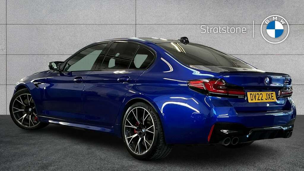 BMW M5 Competition Dct 2022 DV22JXE Blue #2