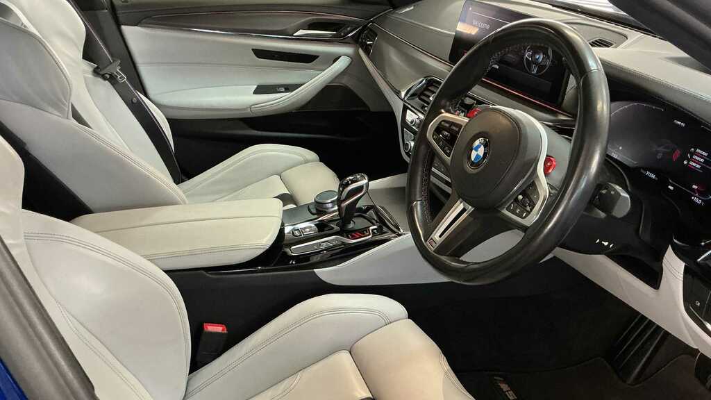 BMW M5 Competition Dct 2022 DV22JXE Blue #4
