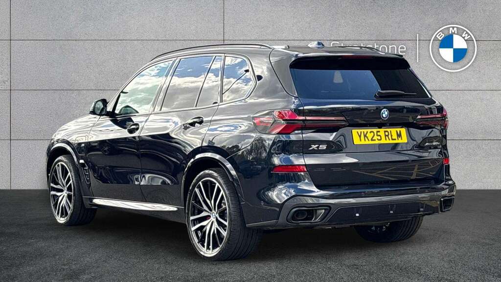 BMW X5 Xdrive50e M Sport 2025 YK25RLM Black #2