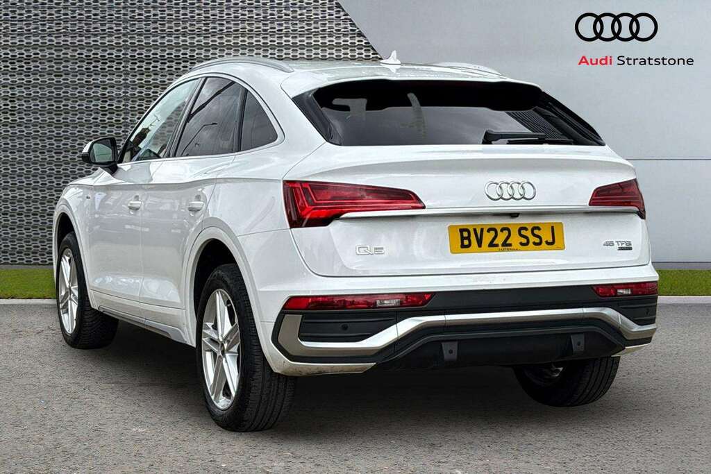 Audi Q5 45 Tfsi Quattro S Line S Tronic 2022 BV22SSJ White #3