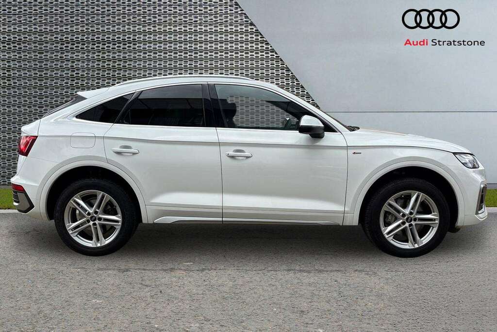 Audi Q5 45 Tfsi Quattro S Line S Tronic 2022 BV22SSJ White #4
