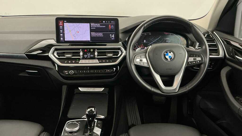 BMW X3 Xdrive20i Mht Xline Step 2022 YR22OYH White #4
