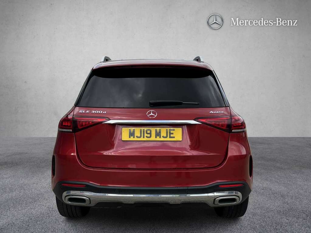 Mercedes-Benz GLE Class 300D 4Matic Amg Line Premium 9G-tronic 2019 MJ19MJE Red #4