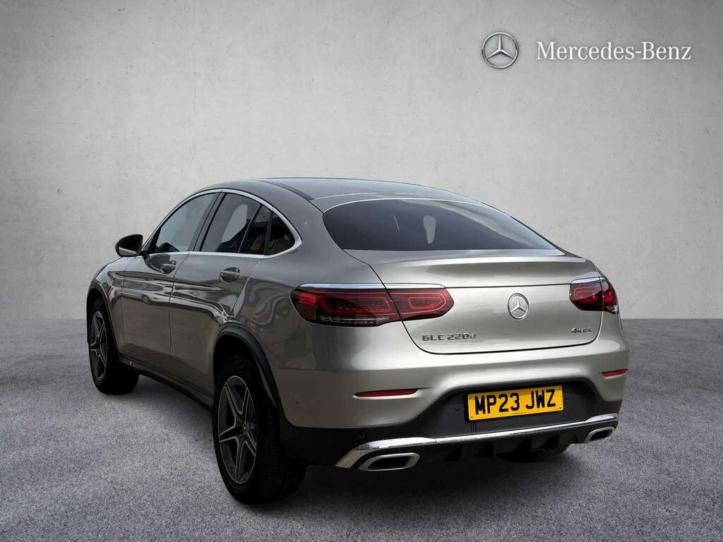 Mercedes-Benz GLC Class Glc 220D 4Matic Amg Line 9G-tronic 2023 MP23JWZ Silver #2