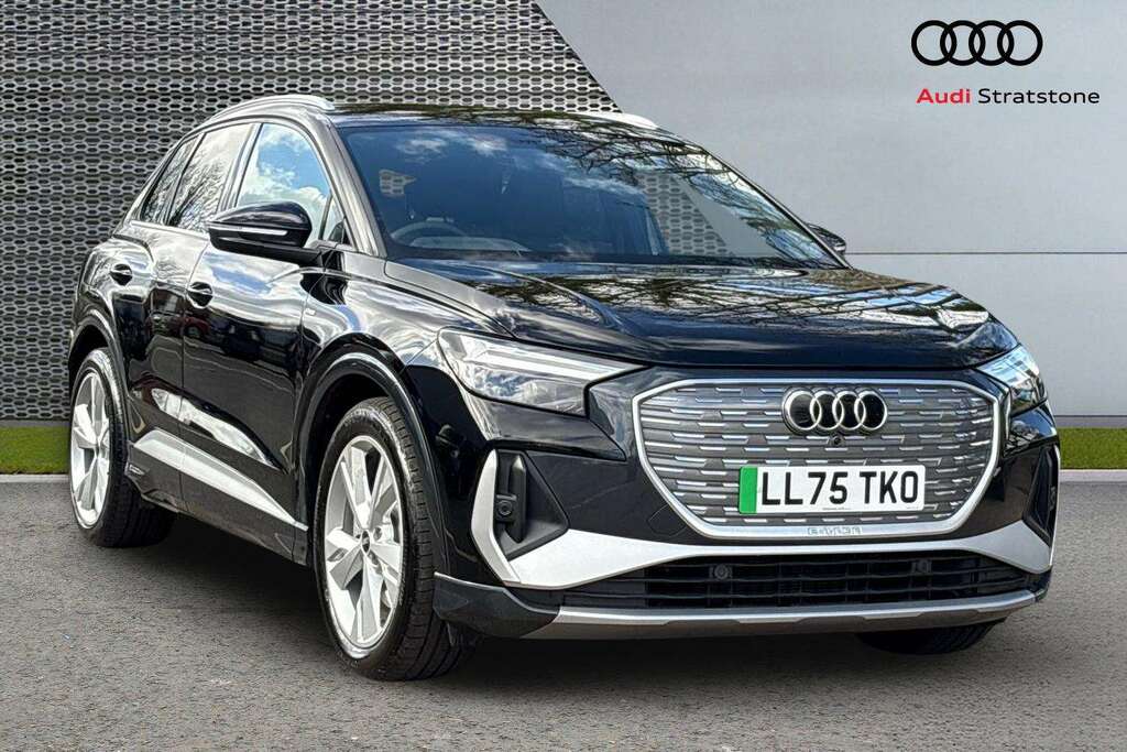 Audi Q4 E Tron 210Kw 45 82Kwh S Line Leather 2025 Black