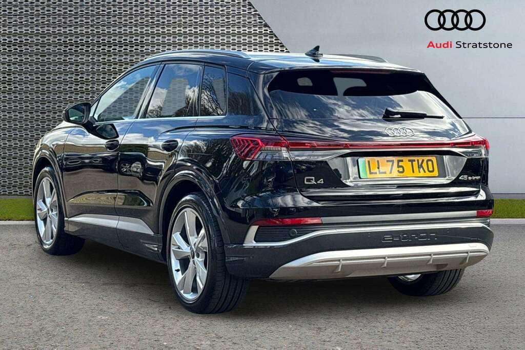 Audi Q4 E Tron 210Kw 45 82Kwh S Line Leather 2025 LL75TKO Black #3