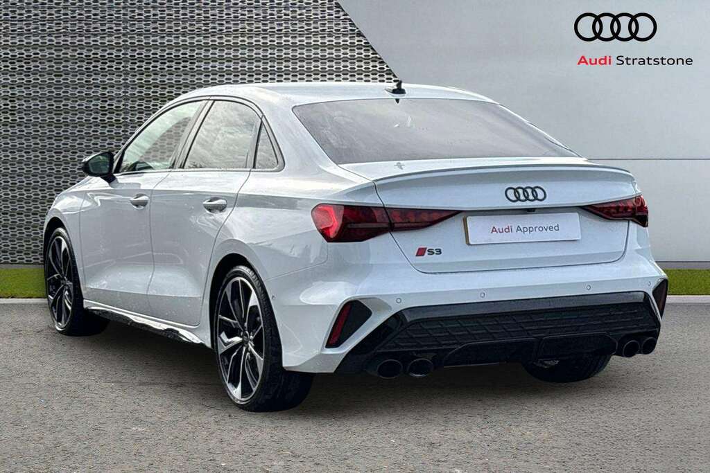Audi A3 S3 Tfsi Quattro 333 Black Edition S Tronic 202 MV75FPF White #3