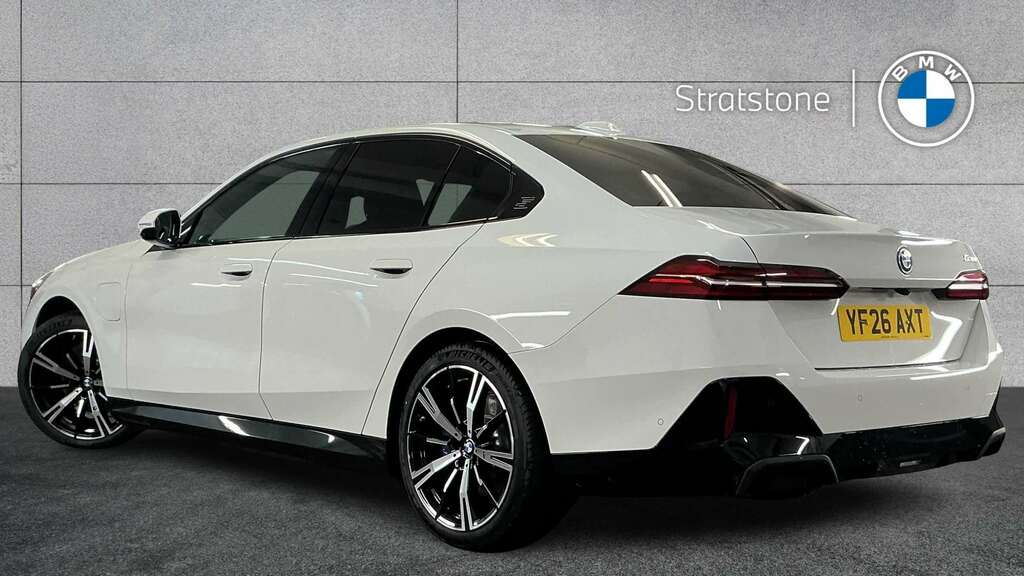 BMW 5 Series 530E M Sport 2026 YF26AXT White #2