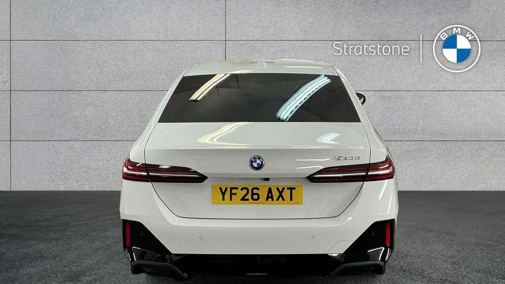 BMW 5 Series 530E M Sport 2026 YF26AXT White #5