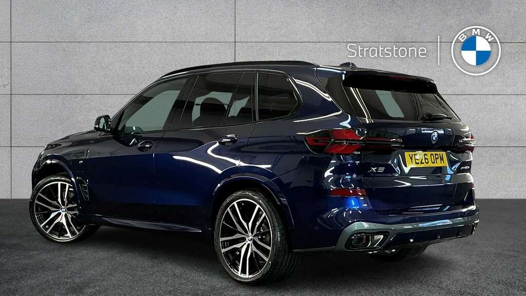 BMW X5 Xdrive50e M Sport 2026 YE26OPM Blue #2