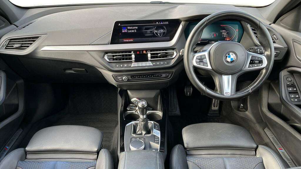 BMW 1 Series 118D M Sport Live Cockpit Professional 2022 YC72OZG White #5