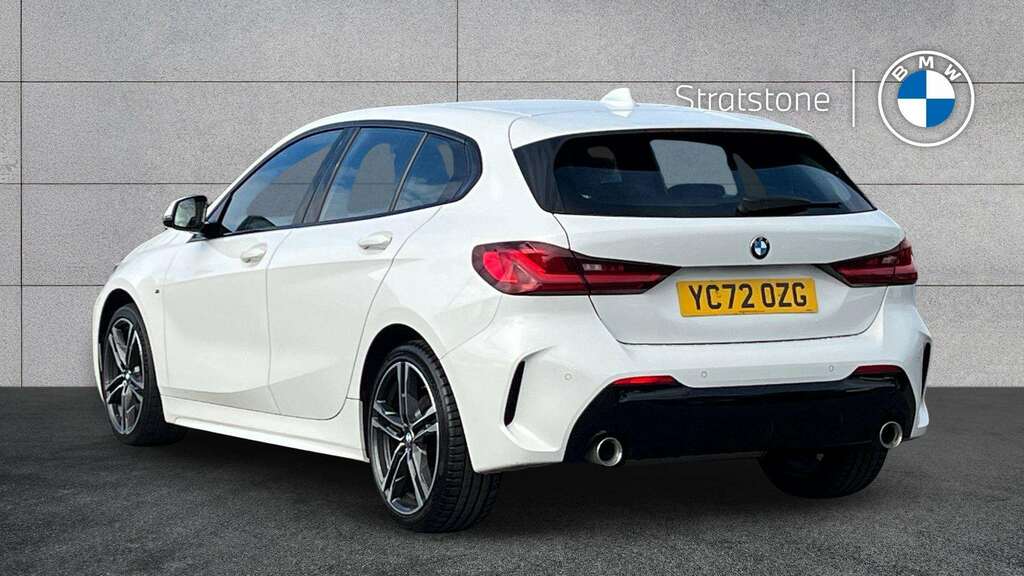 BMW 1 Series 118D M Sport Live Cockpit Professional 2022 YC72OZG White #2